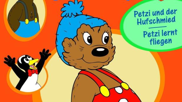 Cover der „Petzi und seine Freunde Collection 2“ DVD mit verschiedenen Comicfiguren.