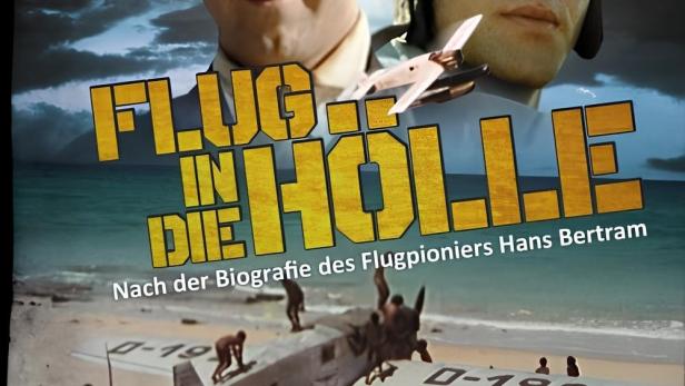 Das Cover der DVD „Flug in die Hölle“ mit Helmut Zierl und Werner Stocker.