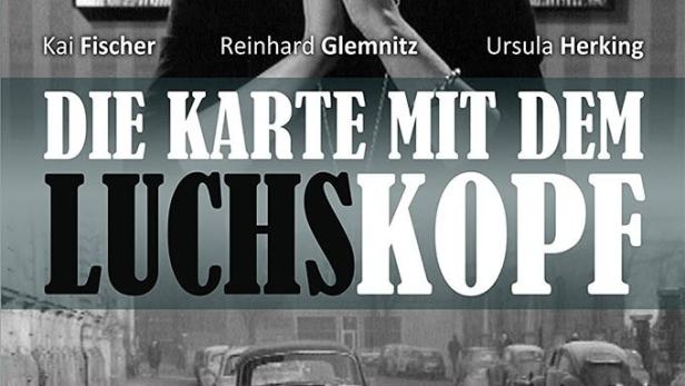 Das Cover der Krimiserie „Die Karte mit dem Luchskopf“ mit Kai Fischer, Reinhard Glemnitz und Ursula Herking.