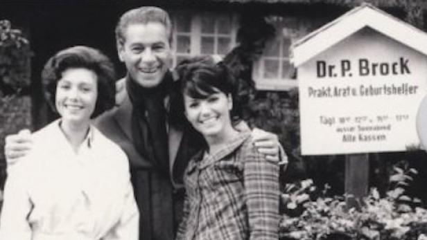 Das Cover der TV-Serie „Landarzt Dr. Brock“ mit Rudolf Prack, Erna Sellmer, Gardy Granass, Margitta Scherr und Henry Vahl.