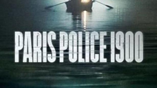 Das Filmplakat für „Paris Police 1900“ zeigt ein Ruderboot und einen Koffer auf dem Wasser.