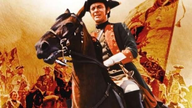 Klausjürgen Wussow als „Der Kurier der Kaiserin“ zu Pferde.