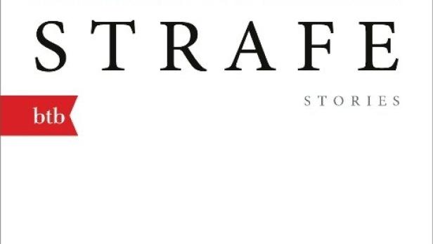 Das Cover des Buches „Strafe“ von Ferdinand von Schirach mit einer Frauensilhouette.