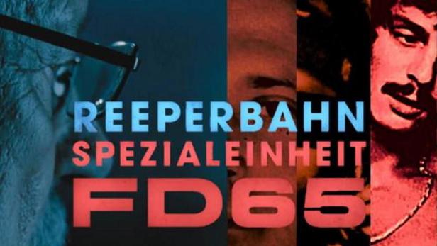 Das Cover der Serie „Reeperbahn Spezialeinheit FD65“ mit vier Porträts.