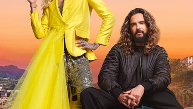 Das Cover von „Kaulitz & Kaulitz“ zeigt Bill und Tom Kaulitz vor einem Sonnenuntergang in Los Angeles.