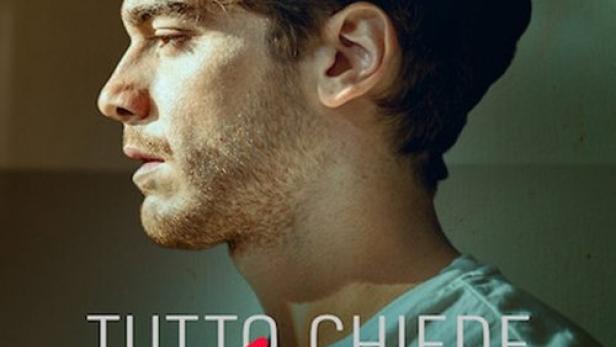 Ein Porträt des Schauspielers Federico Cesari für die Netflix-Serie „Tutto chiede salvezza“.