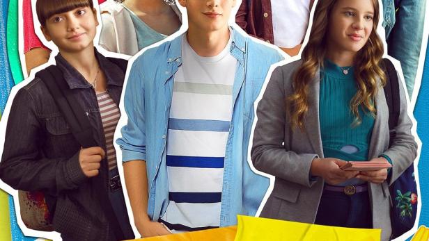 Das Cover der italienischen Fernsehserie „Di4ri“ mit den jungen Darstellern.