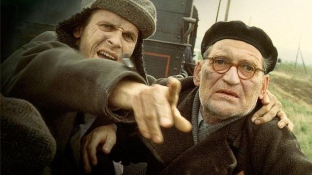 Das Cover der DVD „Klemperer – Ein Leben in Deutschland“ zeigt zwei Männer, einer mit Judenstern.