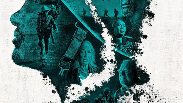 Das Poster für die Apple TV+ Dokumentation „Vietnam: Der Krieg, der die USA veränderte“.