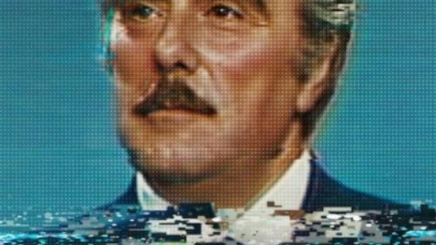 Das Poster für die Netflix-Serie „SanPa: Die Sünden des Retters“ zeigt ein Porträt von San Patrignano.