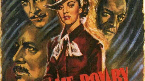 Das Filmplakat zu „Madame Bovary“ mit Jennifer Jones und anderen Schauspielern.