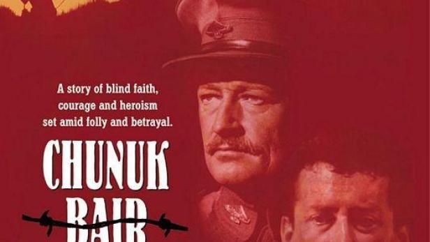 Das Filmplakat für „Chunuk Bair“ mit Robert Powell und Kevin J. Wilson.