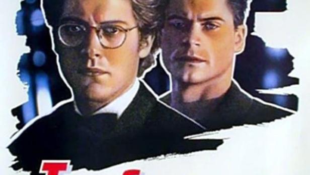 Das Filmplakat für „Todfreunde – Bad Influence“ mit Rob Lowe und James Spader.