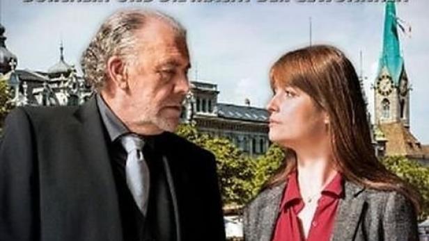 Das Cover von „Der Zürich Krimi: Borchert und die Macht der Gewohnheit“ mit Christian Kohlund und Ina Paule Klink.