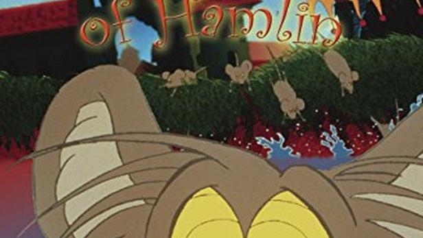 Das Filmplakat für „Der Rattenfänger von Hameln“ zeigt den Rattenfänger und eine Ratte.