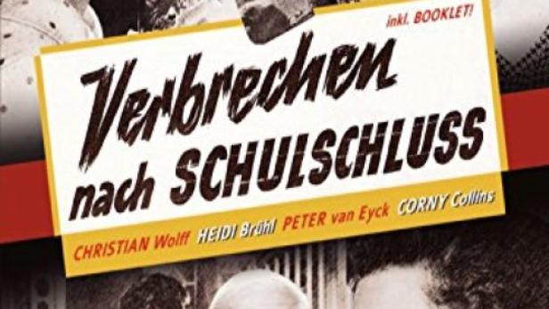 Das Filmplakat für „Verbrechen nach Schulschluss“ von Alfred Vohrer.