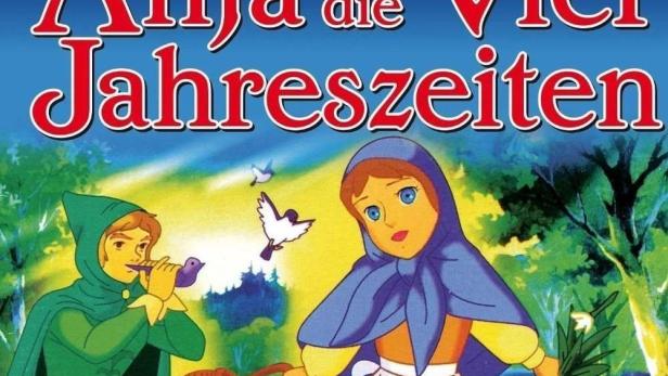 Das Cover des Films „Anja und die vier Jahreszeiten“ nach Samuil Jakowlewitsch Marschak.