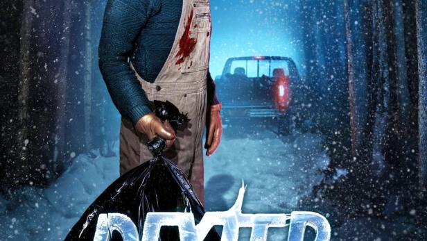 Michael C. Hall als Dexter Morgan auf dem Poster für „Dexter: New Blood“.