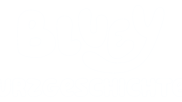 Das Logo der Kinderserie „Bluey: Kurzgeschichten“.