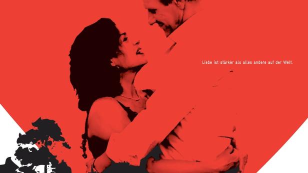 Das Filmplakat für „Rauchzeichen“ mit Hannelore Elsner und Karl Kranzkowski.