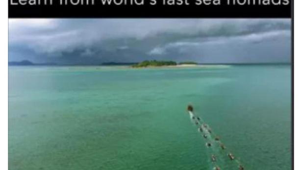 Das Filmplakat für „Mergui“ zeigt die letzten Seenomaden der Welt.