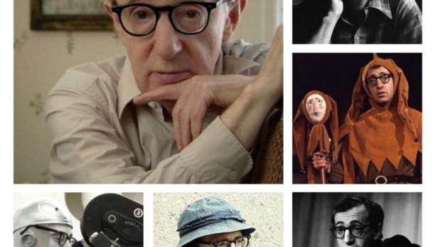 Das Filmplakat für „Woody Allen: A Documentary“ zeigt den Regisseur in verschiedenen Phasen seines Lebens.