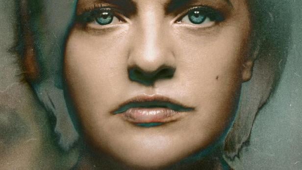 Das Filmplakat für „Shining Girls“ zeigt das Gesicht von Elisabeth Moss.