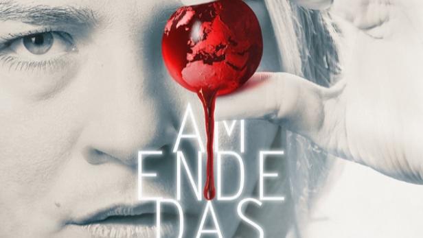 Das Filmplakat für „Am Ende das Licht“ zeigt eine Frau, die eine blutende Weltkugel hält.