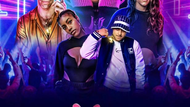 Das Filmplakat für „Fanático“ zeigt eine Gruppe von Musikern vor einem Publikum.