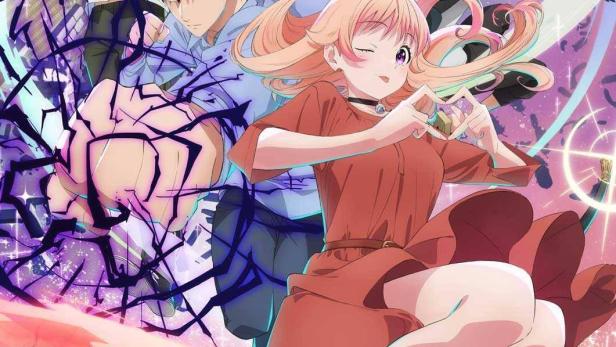 Das Cover von „Witch Watch“ zeigt eine Gruppe von Anime-Charakteren vor einem sternenklaren Hintergrund.