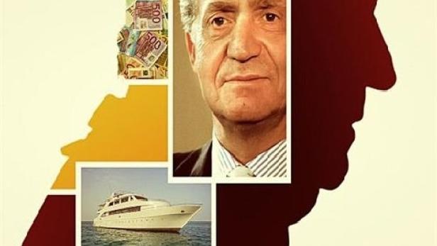 Das Poster für die Sky-Dokumentation „Juan Carlos: Liebe, Geld, Verrat“ zeigt den ehemaligen spanischen König.