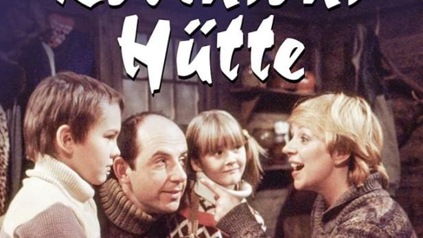 Das Cover des DDR-Films „Robinsons Hütte“ von C.U. Wiesner mit Gerd Grasse und Madeleine Lierck.