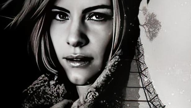 Das Cover von „Ein Fall für Annika Bengtzon“ zeigt das Gesicht einer Frau vor winterlichem Hintergrund.