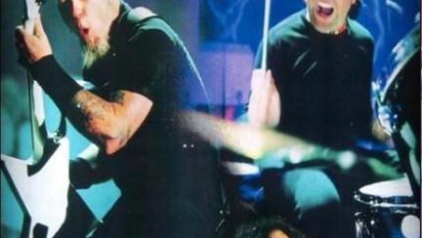 Die Band Metallica tritt 2007 in Wien auf.