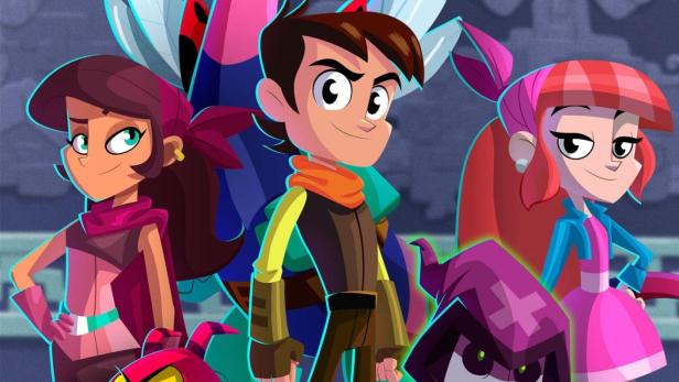 Das Poster für „Las Leyendas: Creaturas Ocultas“ zeigt die Hauptfiguren der Netflix-Serie.