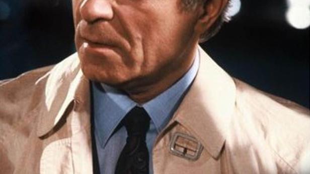 Ein Porträt von Jean Poiret als Inspektor Lavardin.