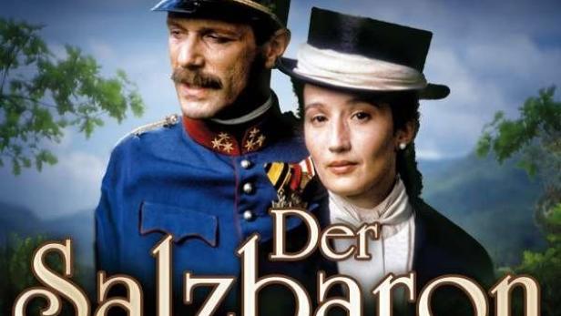 Das Cover des Films „Der Salzbaron“ mit Christoph Moosbrugger und Michaela Rosen.