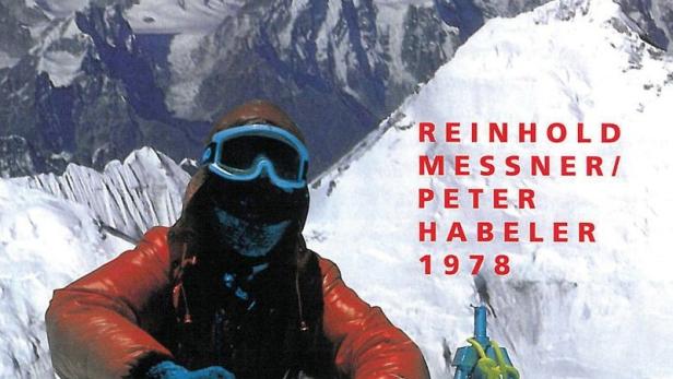 Das Cover des Films „Mount Everest – Todeszone“ mit Reinhold Messner und Peter Habeler, 1978.
