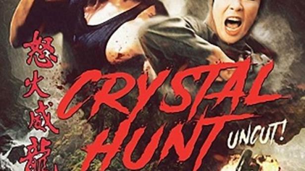 Das Cover des Films „Crystal Hunt“ mit Donnie Yen und Sibelle Hu.