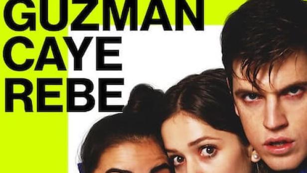 Das Poster für „Élite: Kurze Geschichten“ mit Guzmán, Caye und Rebe.