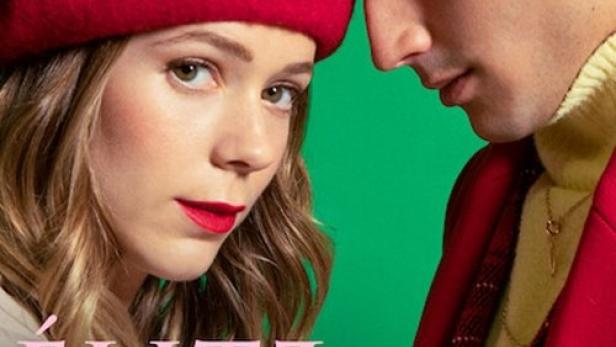 Ein Werbeplakat für „Élite: Kurzgeschichten“ mit den Darstellern Phillipe, Caye und Felipe.