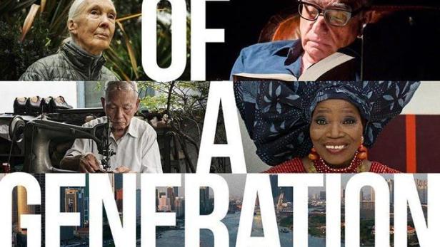 Das Poster für die Netflix-Dokumentation „Stories of a Generation“ mit Papst Franziskus.