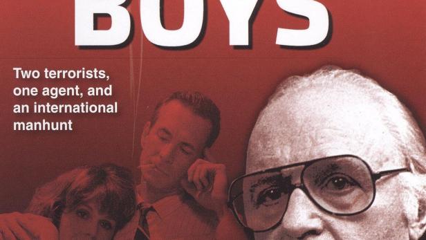Das Filmplakat für „The Glory Boys“ mit Rod Steiger, Anthony Perkins und Joannna Lumley.