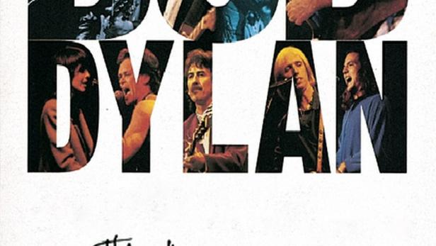 Das Cover des Albums „The 30th Anniversary Concert Celebration“ von Bob Dylan mit verschiedenen Musikern.