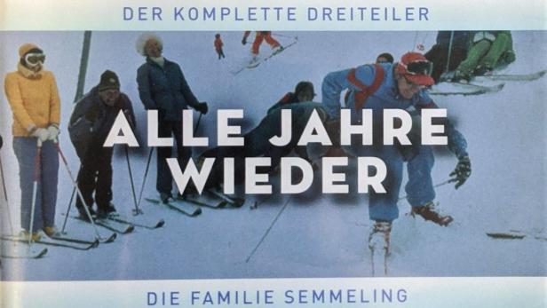 Das Cover der DVD „Alle Jahre wieder“ zeigt Szenen mit der Familie Semmeling.