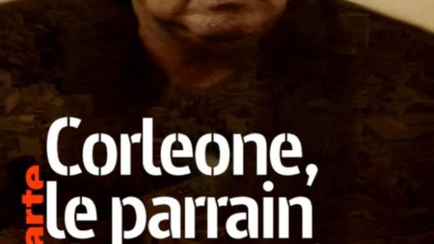 Ein Porträt von Luciano Liggio, dem Boss der Corleonesi, auf dem Cover von „Corleone, le parrain des parrains“.