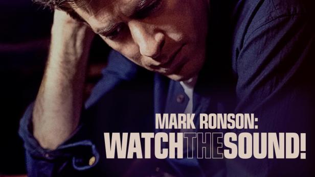 Mark Ronson am Mischpult für „Watch the Sound“.