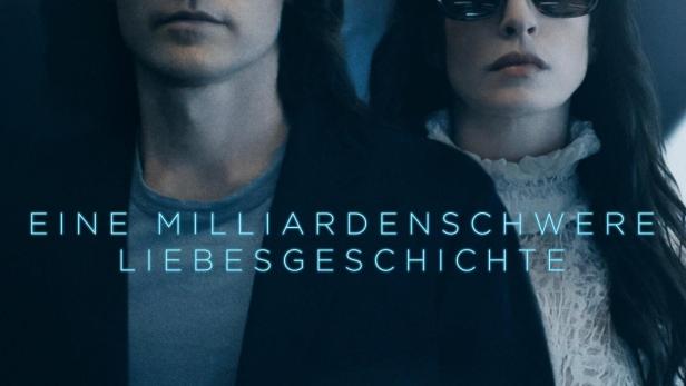 Das Filmplakat zu „WeCrashed“ zeigt Jared Leto und Anne Hathaway mit Sonnenbrillen.