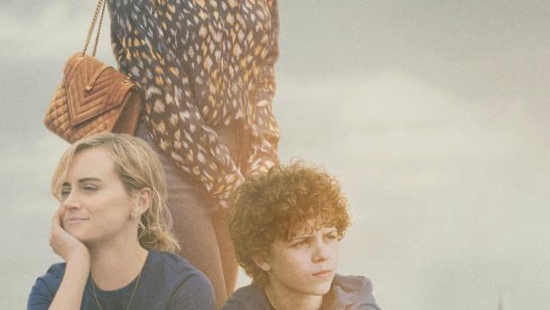 Das Filmplakat für „Der Morgen davor und das Leben danach“ zeigt drei Personen vor einer Skyline.