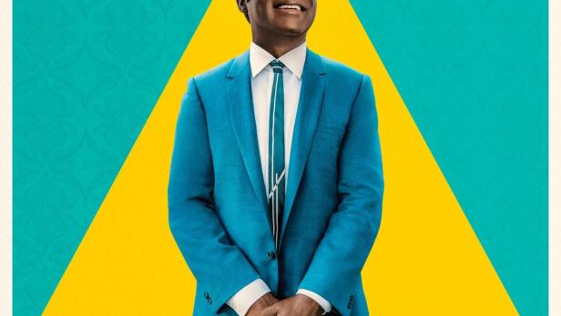 Das Poster für die Apple TV+ Serie „Government Cheese“ mit David Oyelowo als „Bit Magician“.